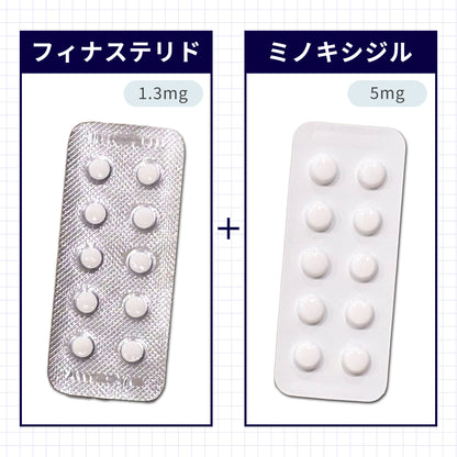 【男性用AGA定期】フィナステリド＆ミノキシジル