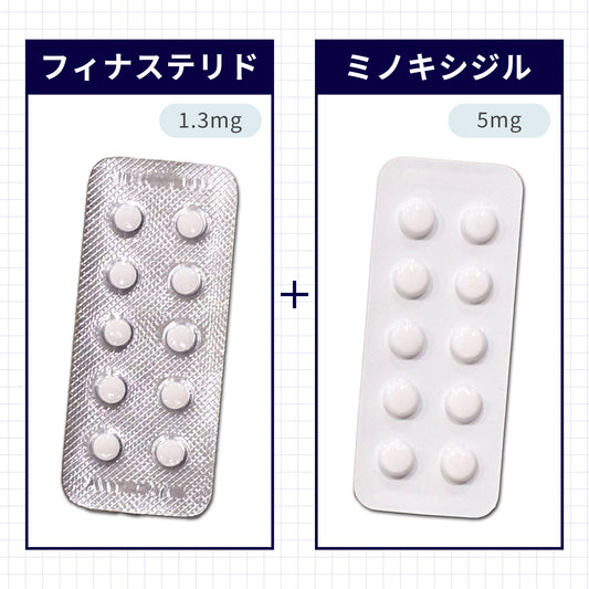 【男性用AGA定期】フィナステリド＆ミノキシジル